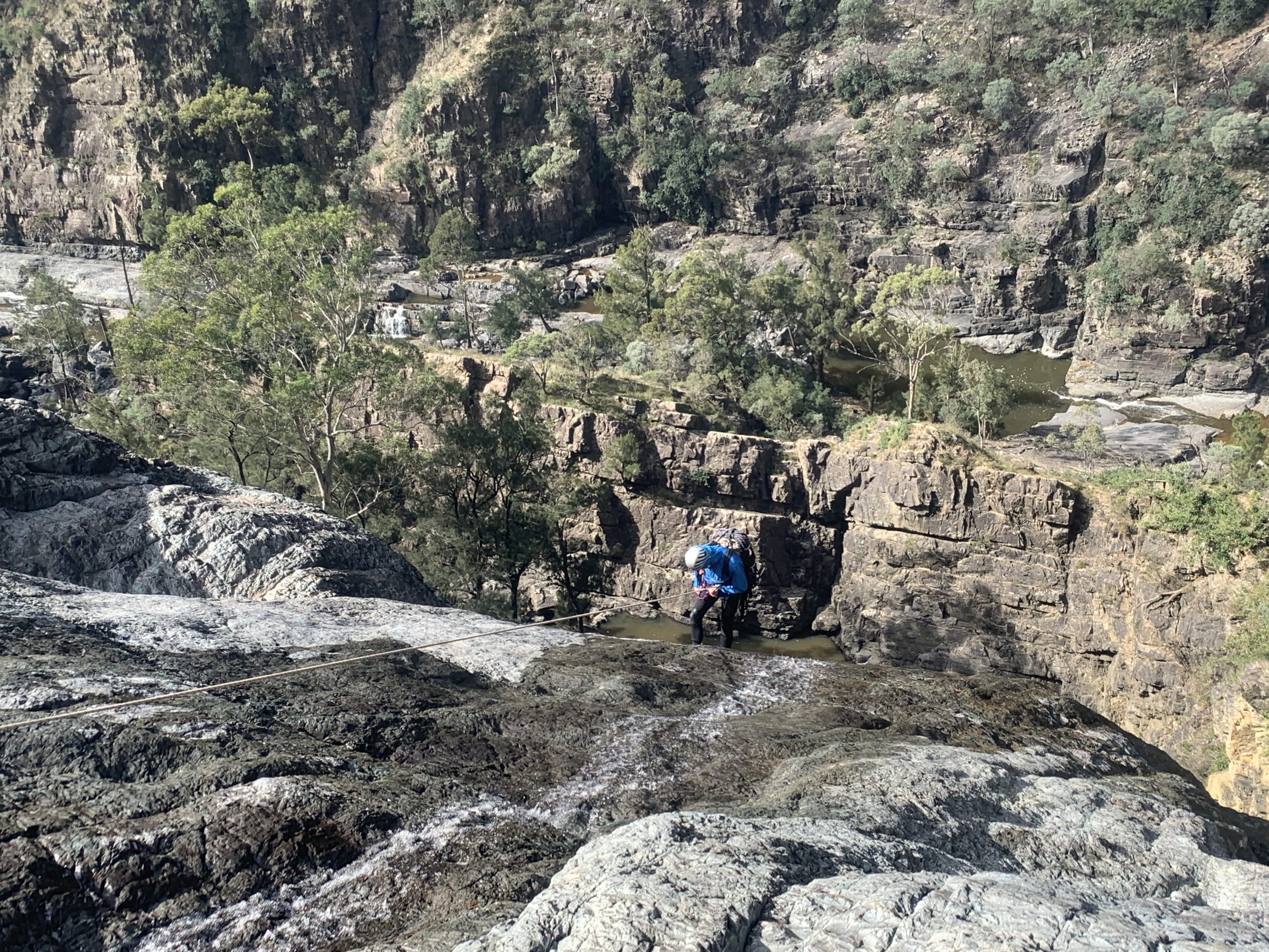 Bungonia Canyon off the ledge