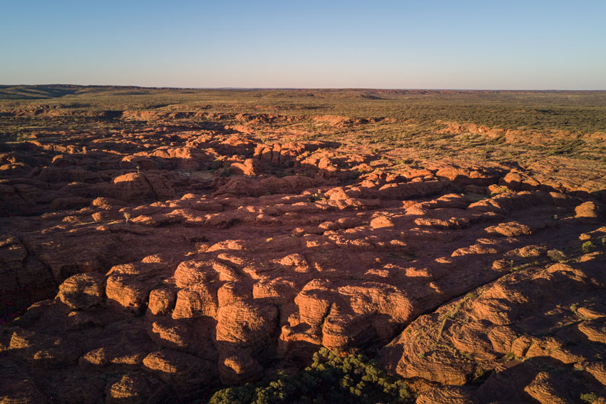 Watarrka from above