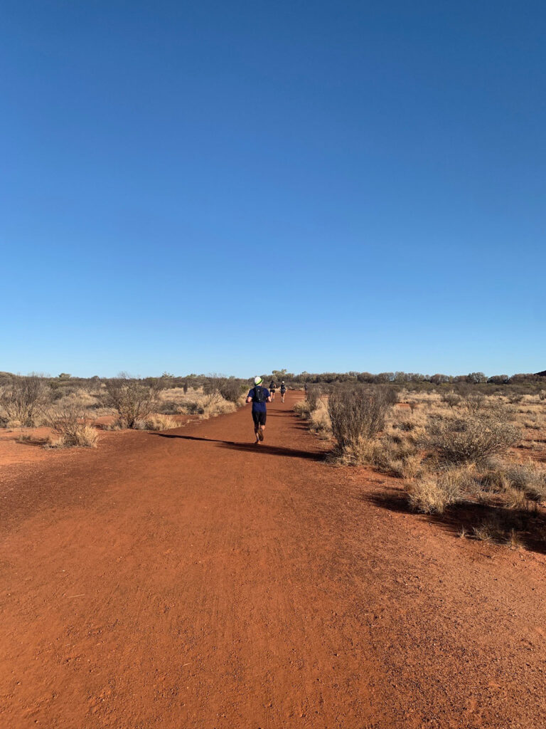 trail running around Uluru